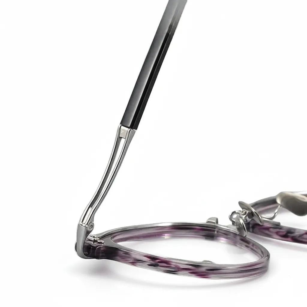 Titanium Optical Frame - Retro Unisex Prescription Eyeglasses