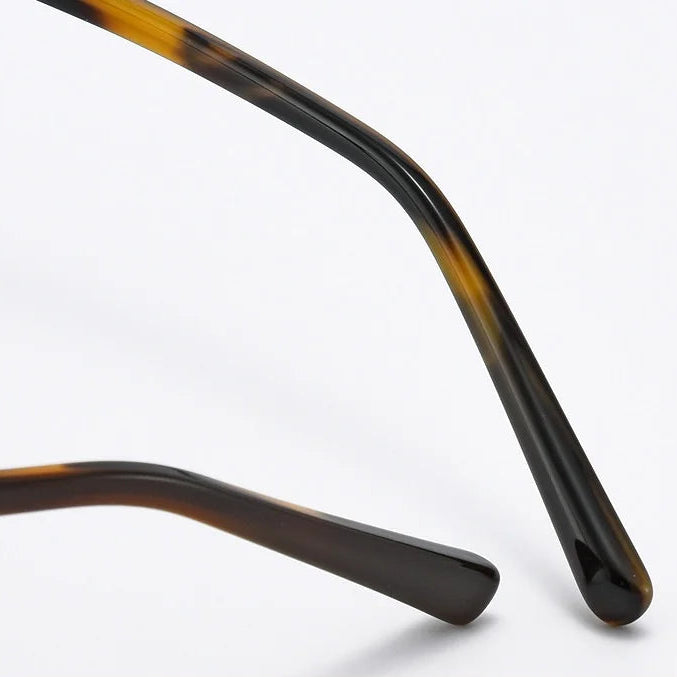 Square Metal Eyeglass Frames - Unisex Optical Prescription Glasses