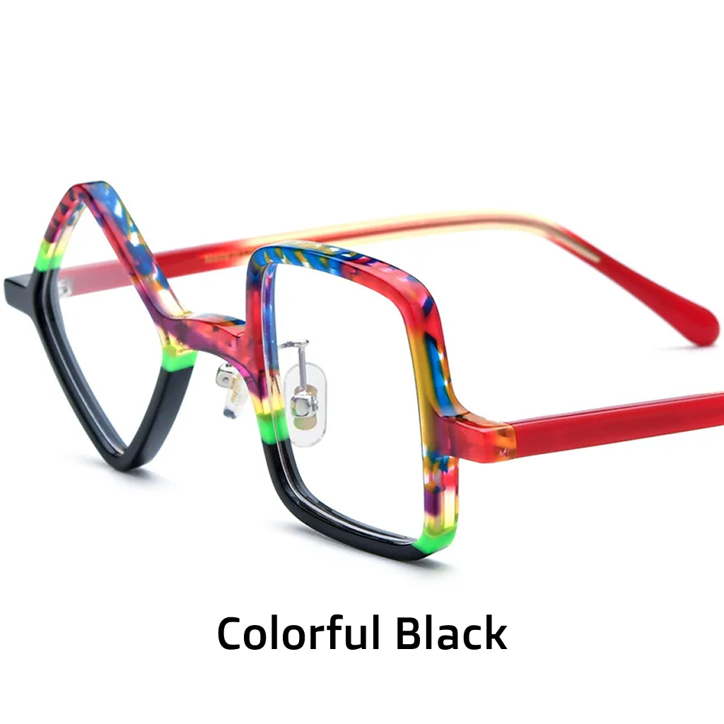 Mattierte quadratische optische Brille