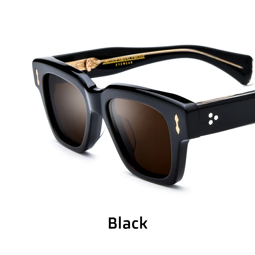 Retro Square Polarized UV400 Sunglasses