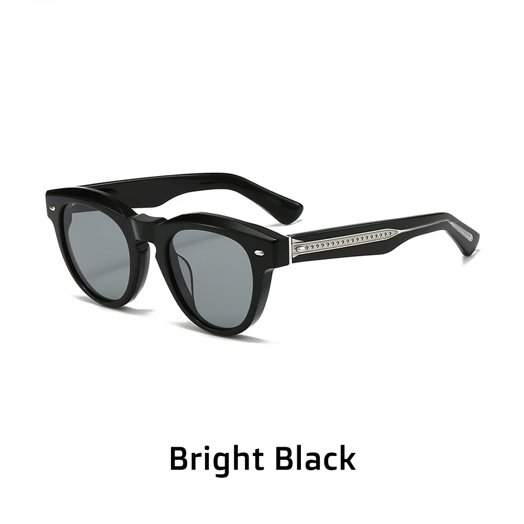 Rectangle Polarized Sunglasses – Large Frame UV400 Acetate Women's Sunglasses