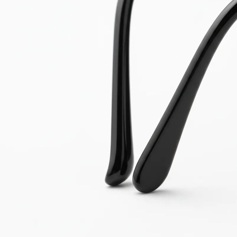 Polarized Retro Square Sunglasses - UV Protection