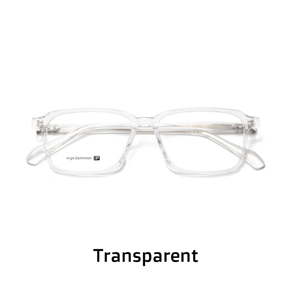Quadratische optische Rahmen aus Acetat