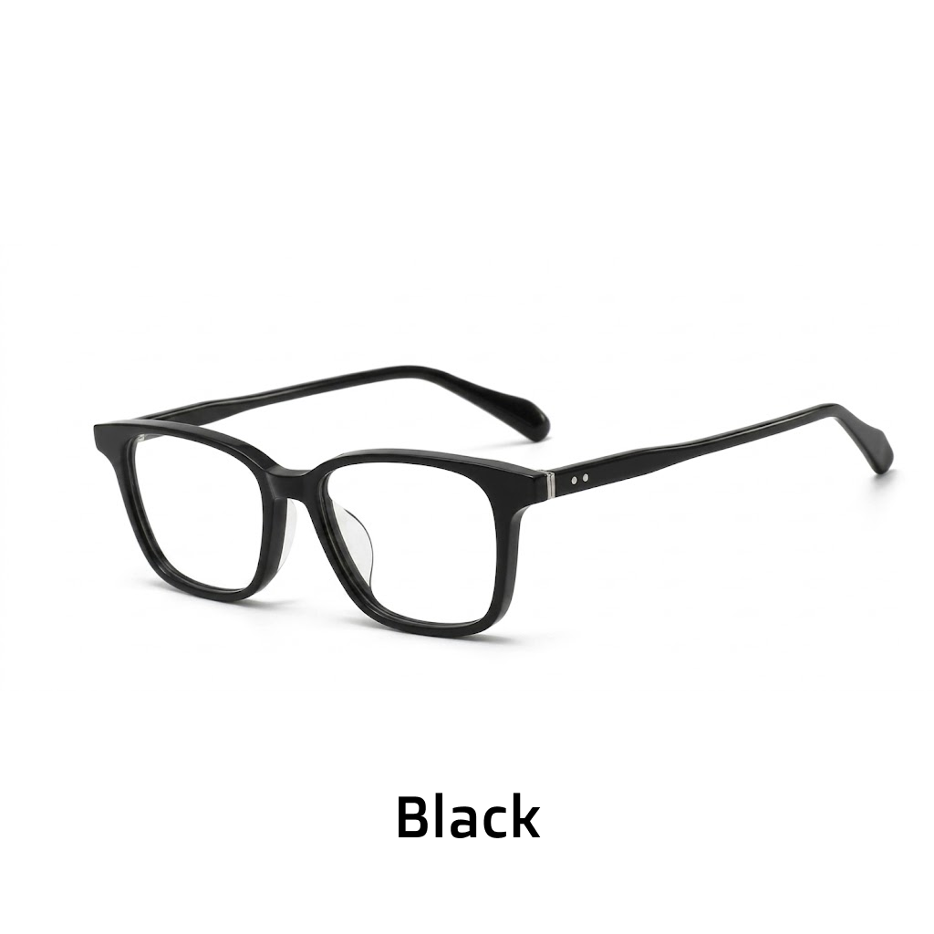 Optische Brille aus Acetat mit quadratischem Rahmen
