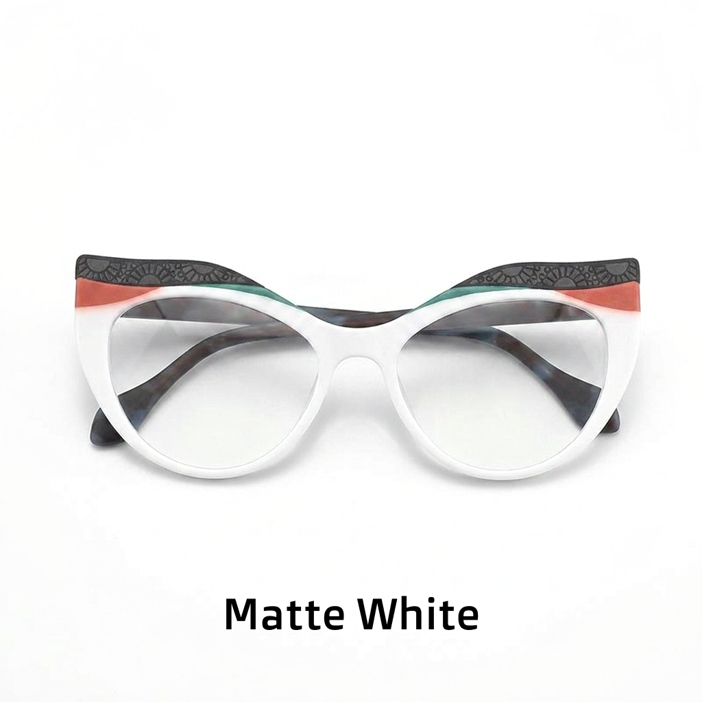מסגרות למשקפיים מסוג Cat-Eye Acetate