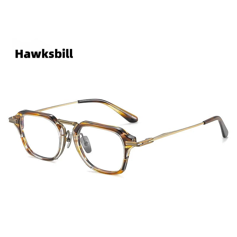 Vintage Titanium Optical Eyeglasses Frame - DTX413