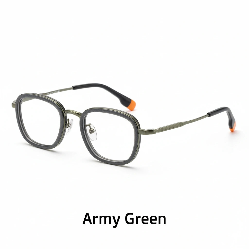 Titanium Eyeglass Frame 809 - Unisex Anti-Blue Light Optical