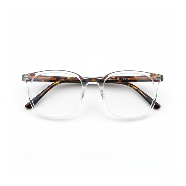 Retro Polygonal Eyeglass Frame - Anti Blue Light Optical Glasses