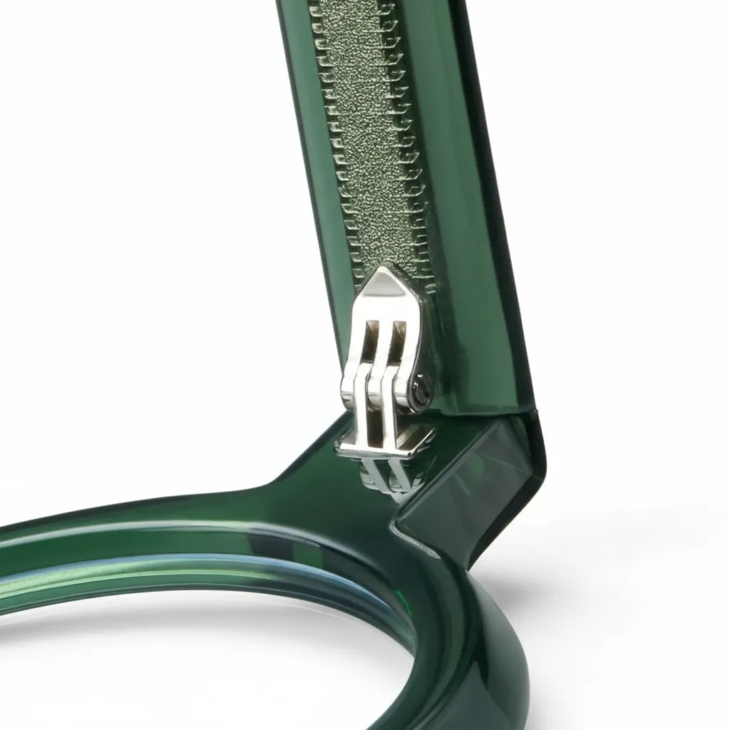 Retro Round Acetate Optical Frames - Unisex Prescription Eyeglasses