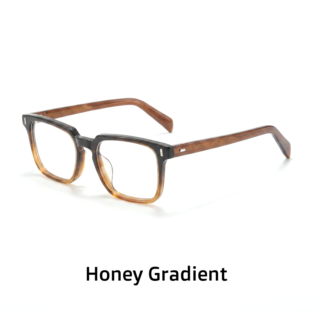 Square Acetate Optical Frames