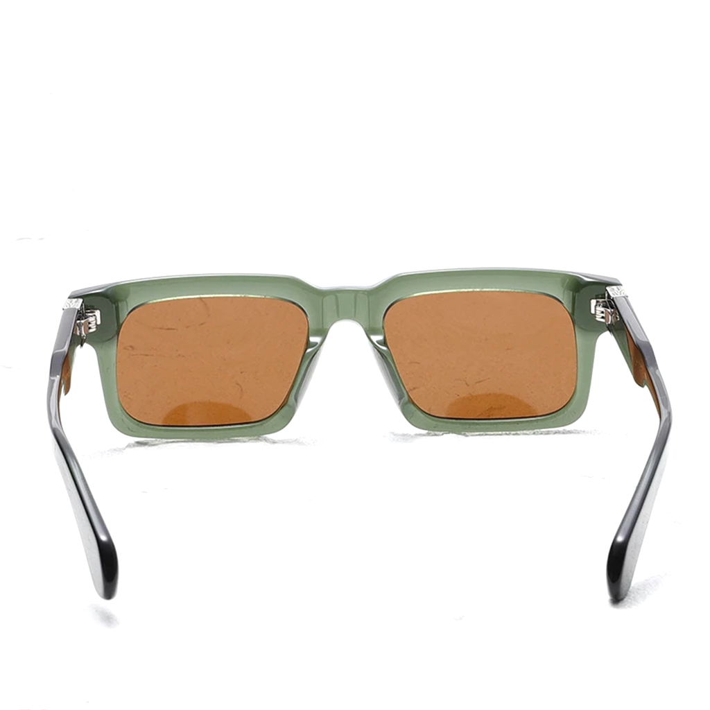 Women's Rectangle Polarized Sunglasses – UV400 Acetate Frame