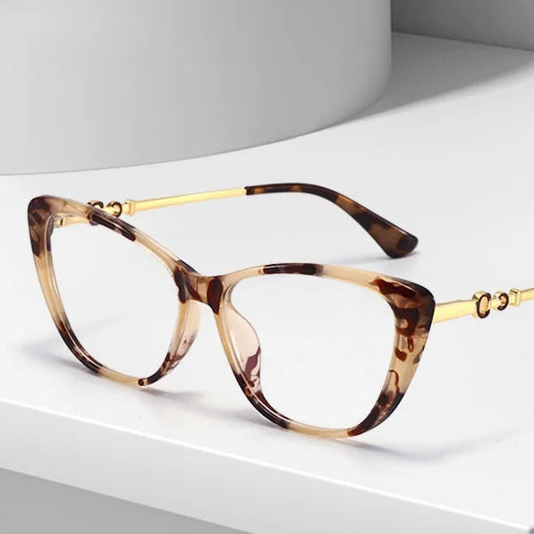 Retro Cat Eye Reading Glasses - Anti Blue Light