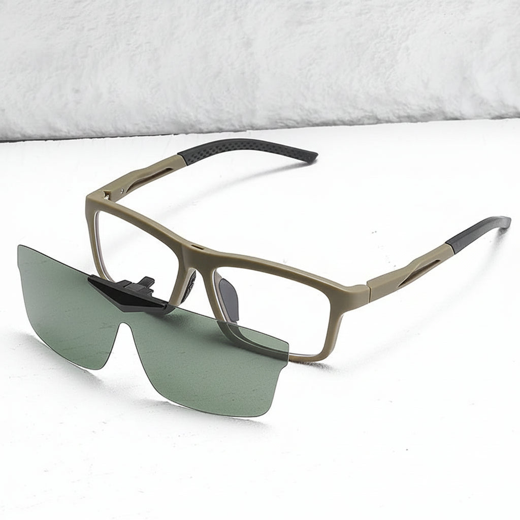 Magnetic Sports Prescription Glasses with Polarized UV Protection