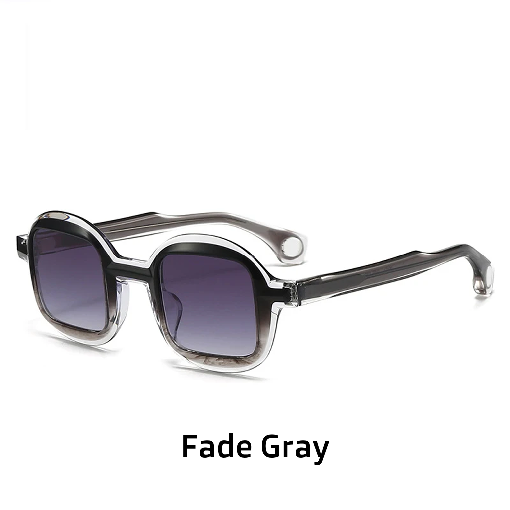Polarized UV400 Square Acetate Sunglasses