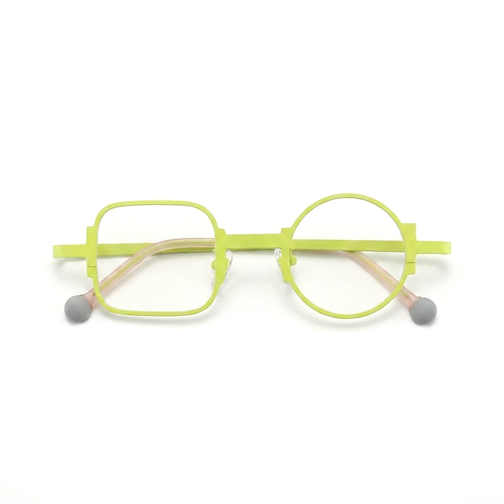 Titanium Round Optical Frames Colorful
