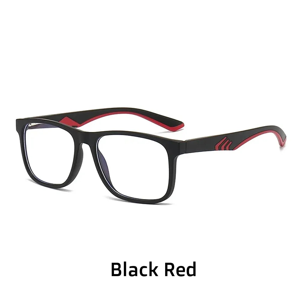 TR90 Ultra-Light Sports Glasses Frame - Square Design for Men