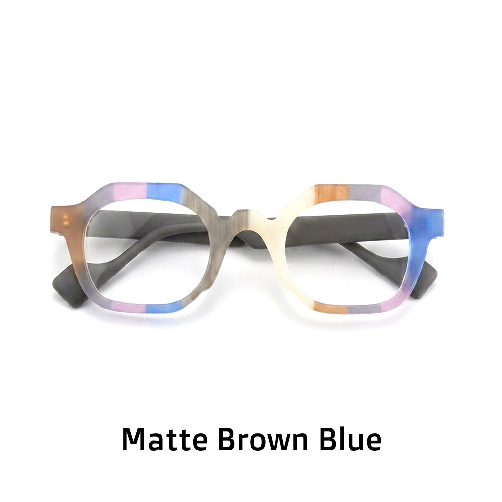 Retro Square Frosted Optical Glasses Frame