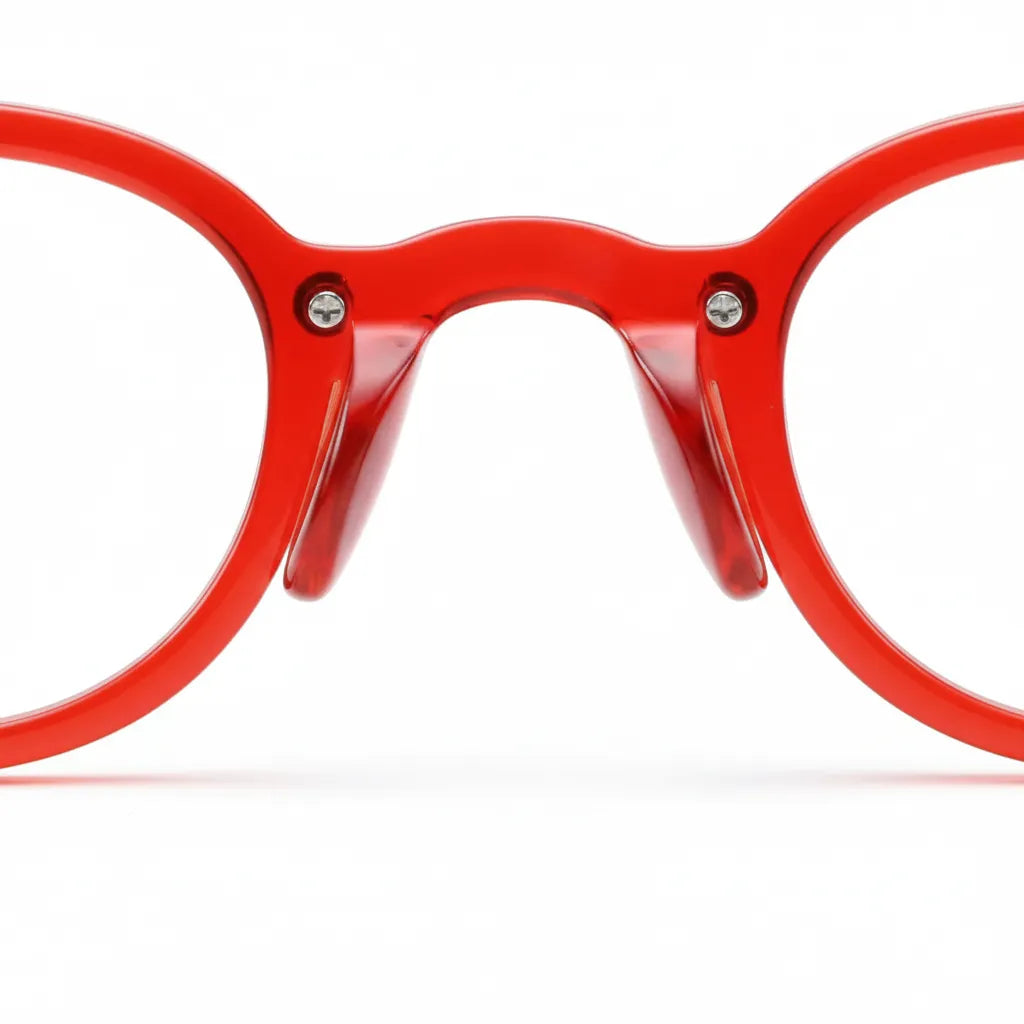 Ultra Light Titanium Round Eyeglass Frame