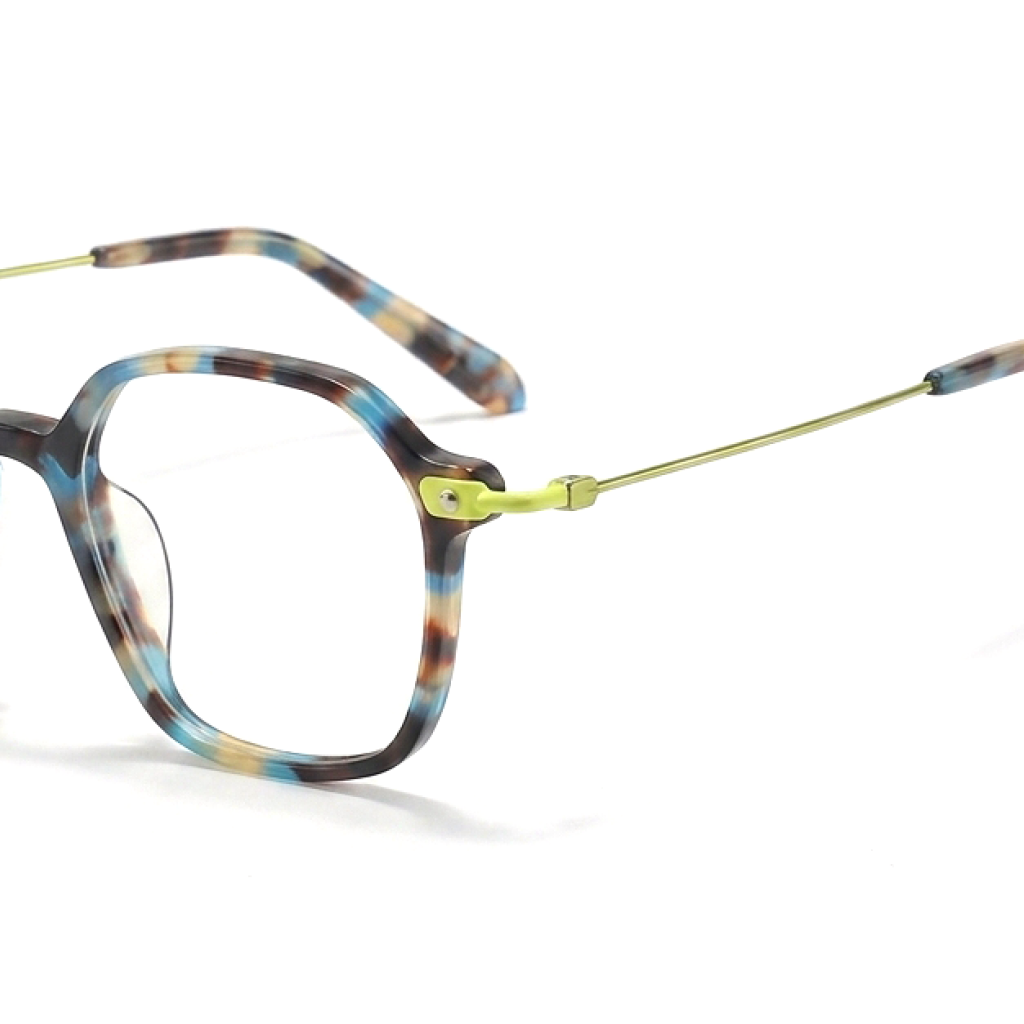 Vintage Square Titanium Optical Frames