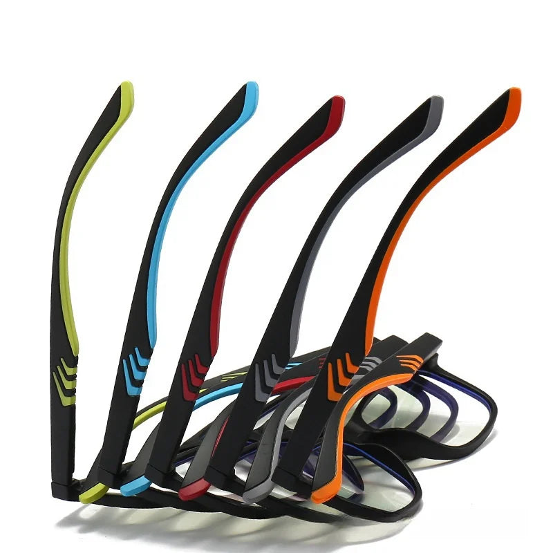 TR90 Ultra-Light Sports Glasses Frame - Square Design for Men