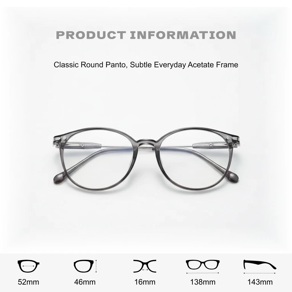 TR90 Retro Circular Polarized 5-in-1 Magnetic Glasses