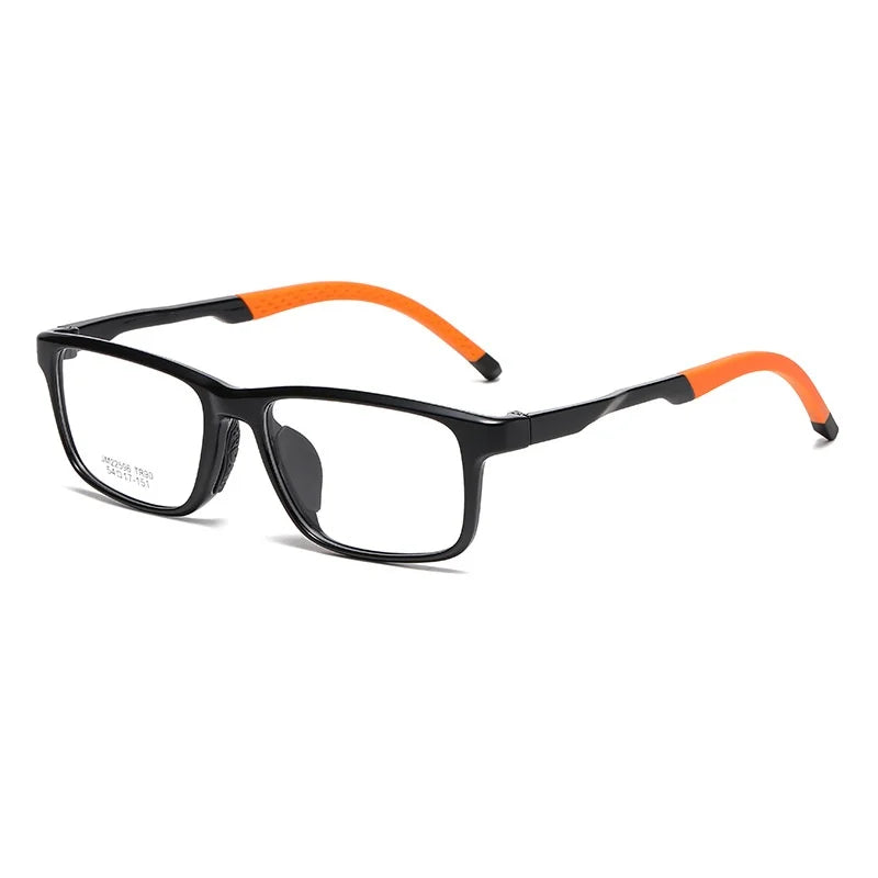 Ultra Light TR90 Retro Square Eyeglass Frame - Optical Prescription