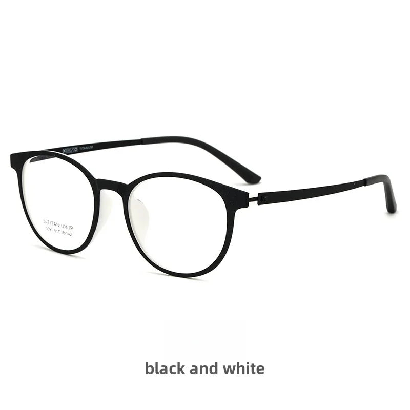 Ultra Light Retro Round Optical Eyeglass Frame for Women