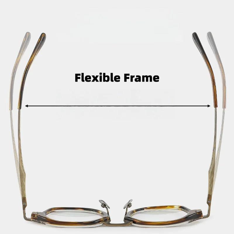 Vintage Titanium Optical Eyeglasses Frame - DTX413