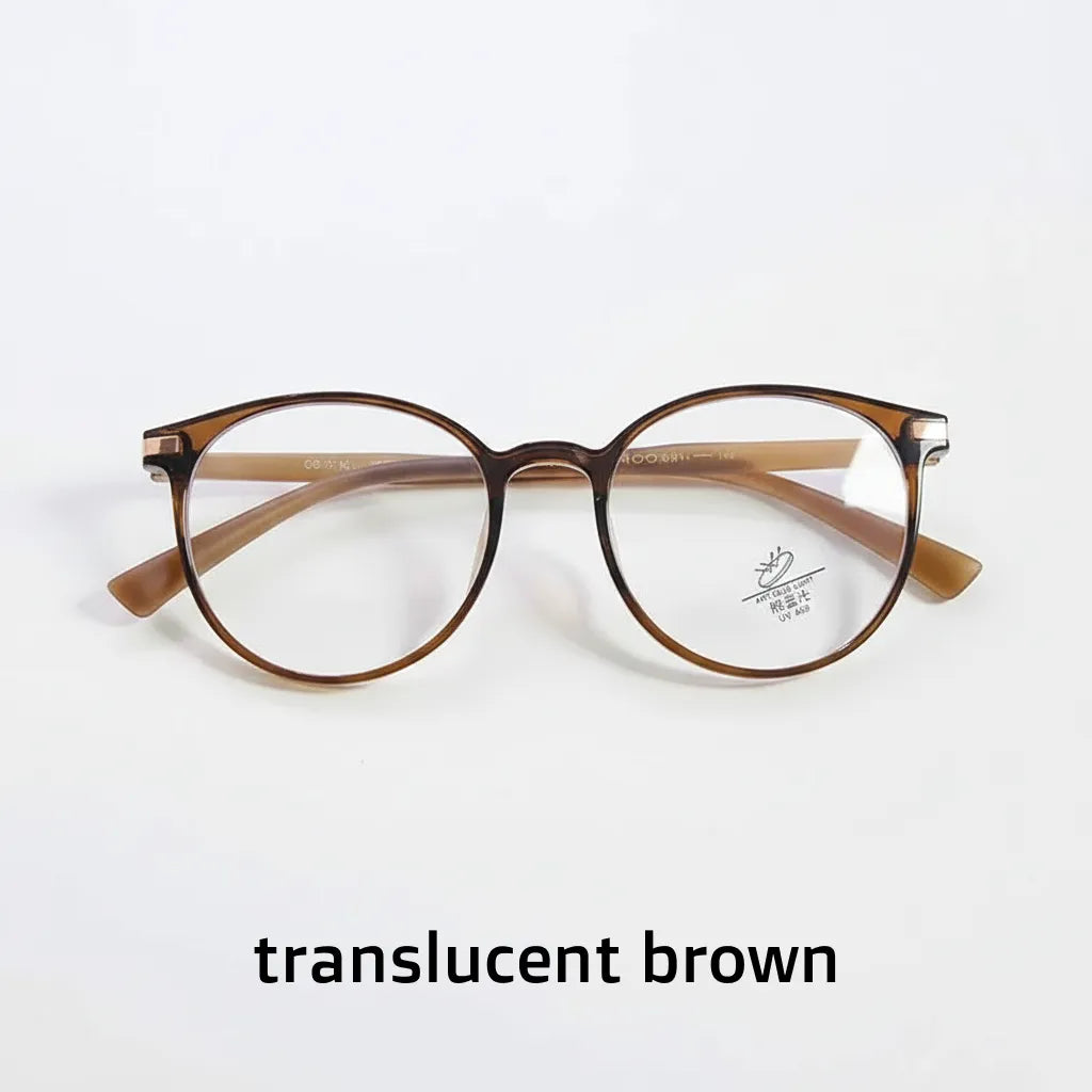 TR90 Retro Round Blue Light Blocking Glasses