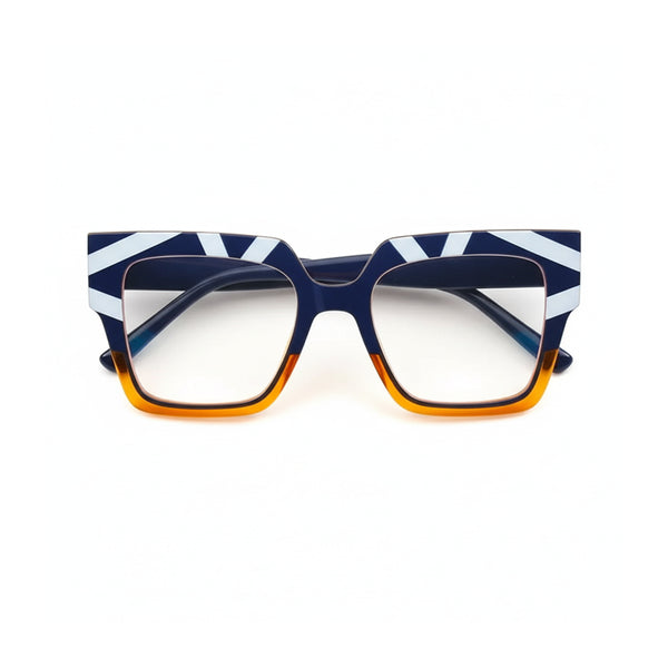 Large Frame Cat Eye Anti-Blue Light Glasses for Women