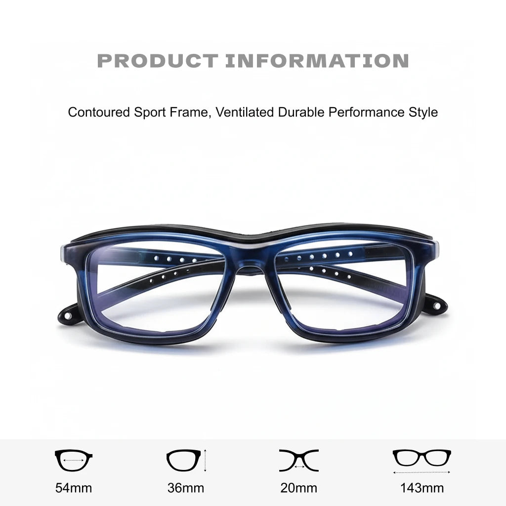 Ultra-Light Sports Glasses Frame - Professional Football Basketball Optical Prescription Goggles