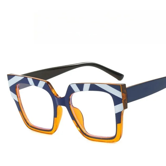 Large Frame Cat Eye Anti-Blue Light Glasses for Women