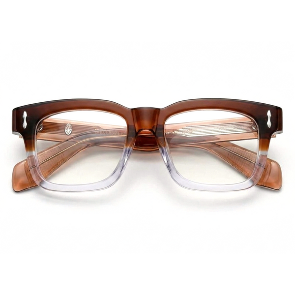 Acetate Vintage Square Optical Frames – Unisex Prescription Eyeglasses