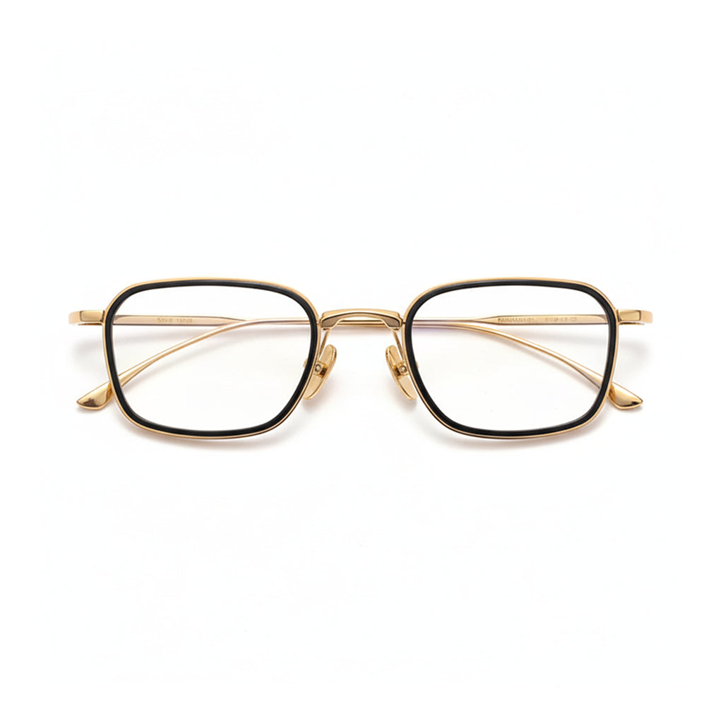 β Titanium Square Optical Frames - Ultra-Light Unisex Eyeglasses