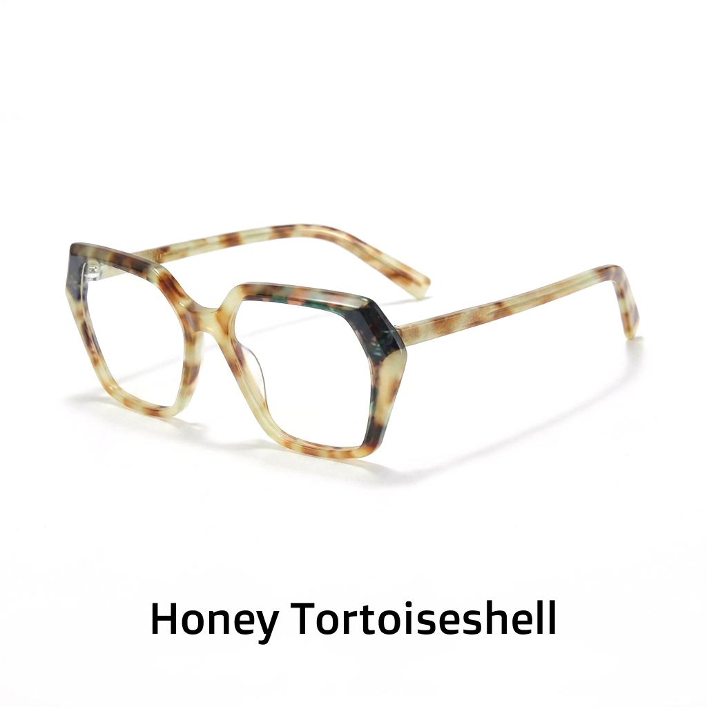 Acetate Square Optical Frames – Retro Oversized Eyeglasses