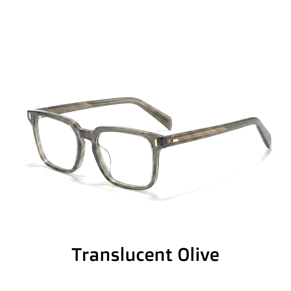 Square Acetate Optical Frames