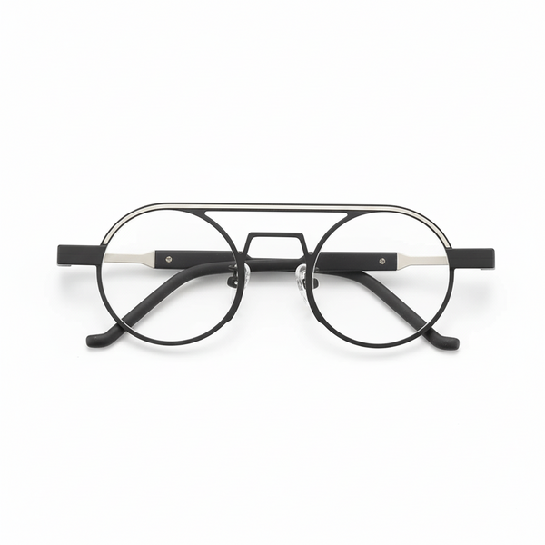Titanium Round Eyeglasses Frame