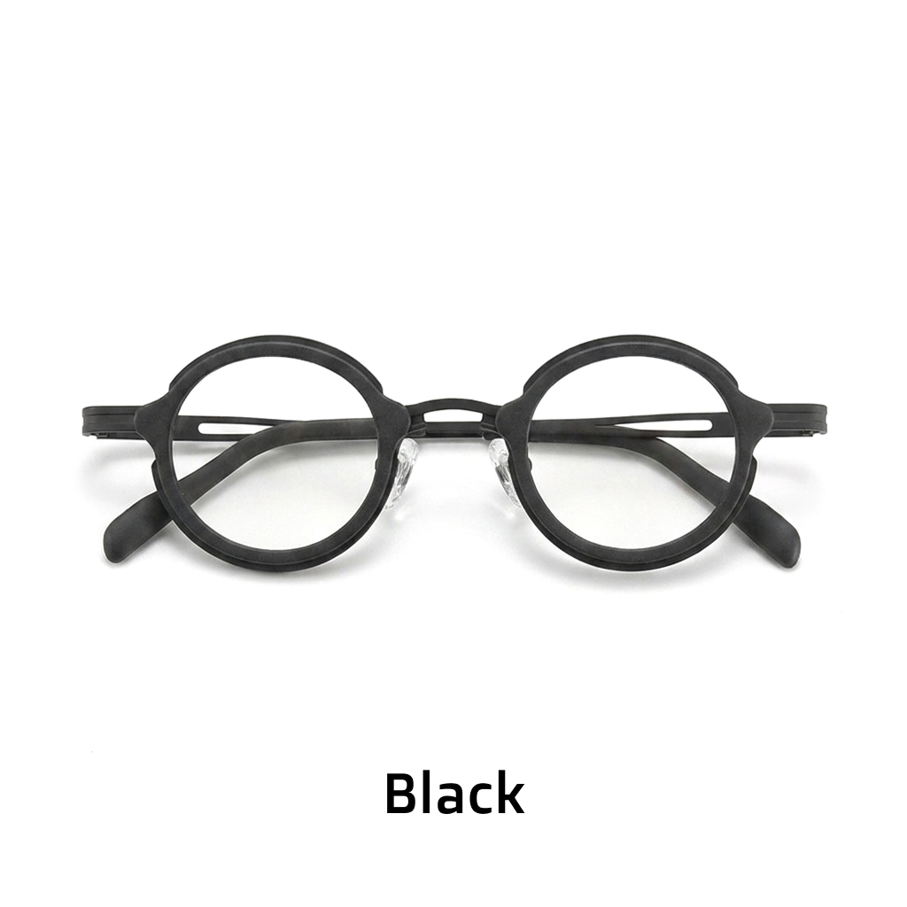 Titanium Round Optical Eyeglass Frames