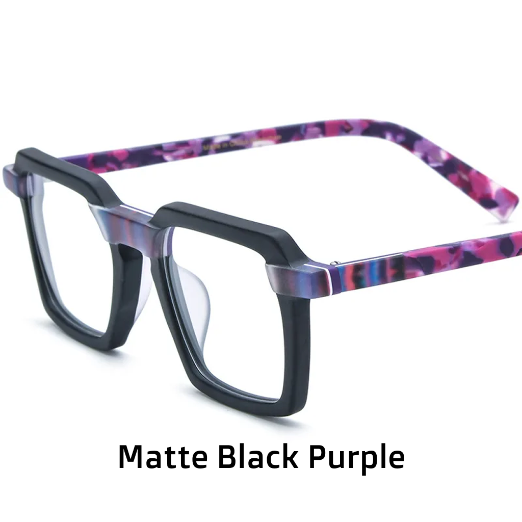 Acetate Square Optical Glasses Frame