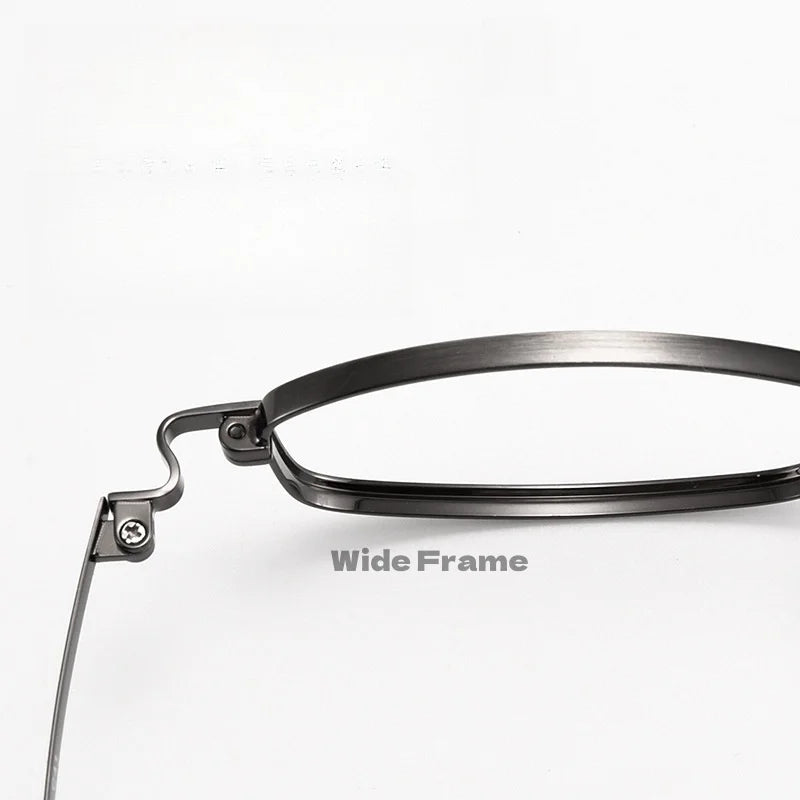 Titanium Optical Glasses Frame G2449 - Lightweight Unisex Prescription Eyewear