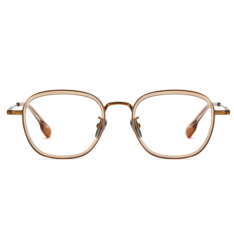 Titanium Eyeglass Frame 809 - Unisex Anti-Blue Light Optical