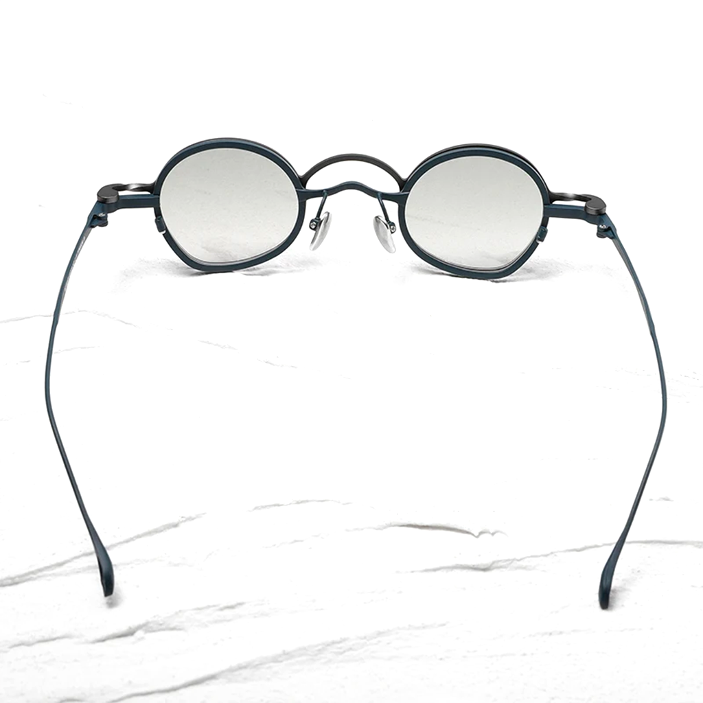 Titanium Round Magnetic Sunglasses