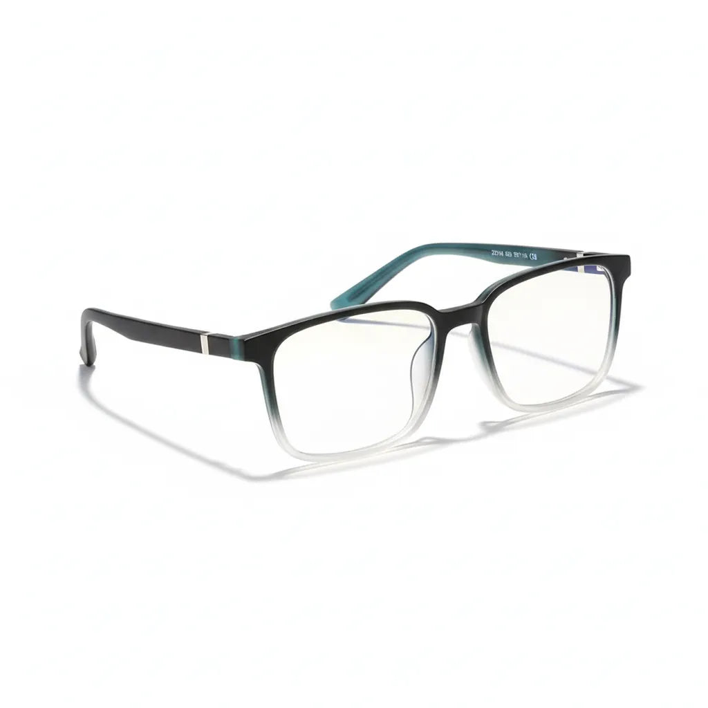 Retro Square TR90 Glasses Frame - Anti-Blue Light Optical Prescription
