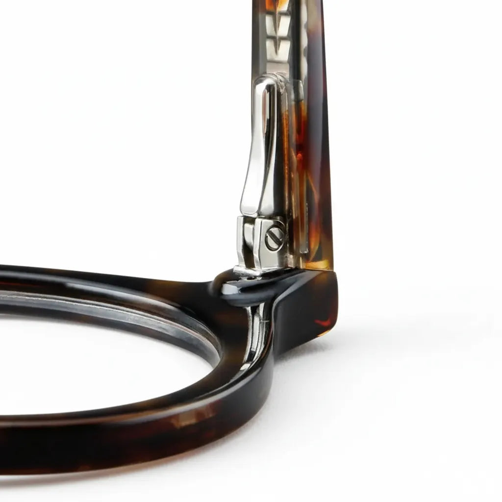 Retro Round Eyeglass Frame - Ultra Light Optical Prescription Glasses