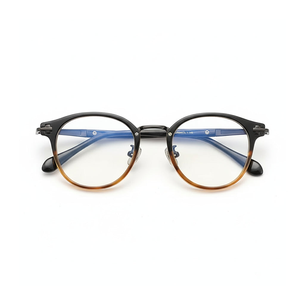 Titanium Optical Frame - Retro Unisex Prescription Eyeglasses
