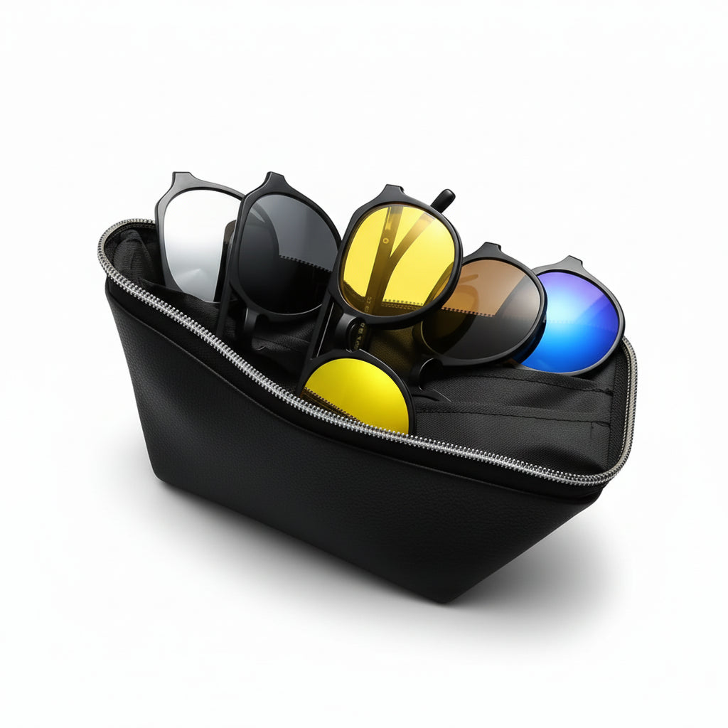 5-in-1 Polarized Magnetic Sunglasses Set
