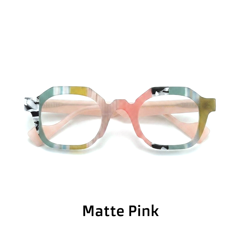 Retro Square Frosted Optical Glasses Frame
