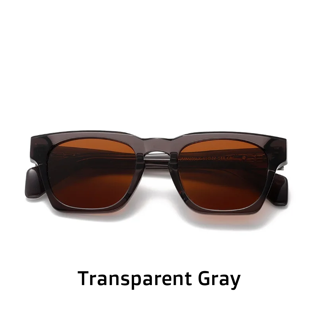 Rectangle Acetate Polarized Sunglasses – UV400 Women
