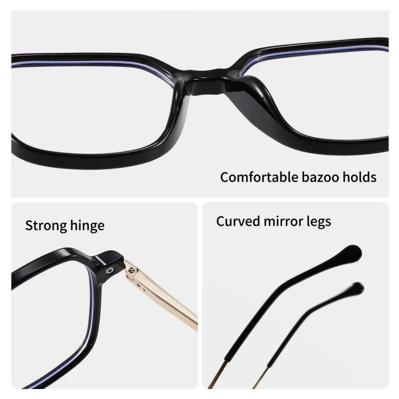 Kids Anti-Blue Light Glasses - Retro Multi-Sided Frame