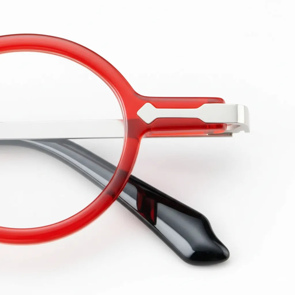 Ultra Light Titanium Round Eyeglass Frame